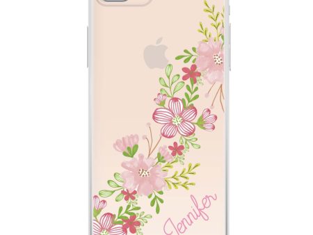 Floral Path iPhone 8 Ultra Clear Case For Discount