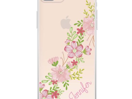 Floral Path iPhone 7 Plus Ultra Clear Case on Sale