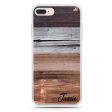 Wood Grain Varigegated iPhone 7 Plus Ultra Clear Case Sale