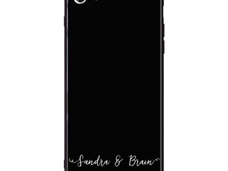 You & Me & Our Date iPhone SE Glass Case Online now