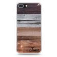 Wood Grain Varigegated iPhone 7 Plus Ultra Clear Case Sale