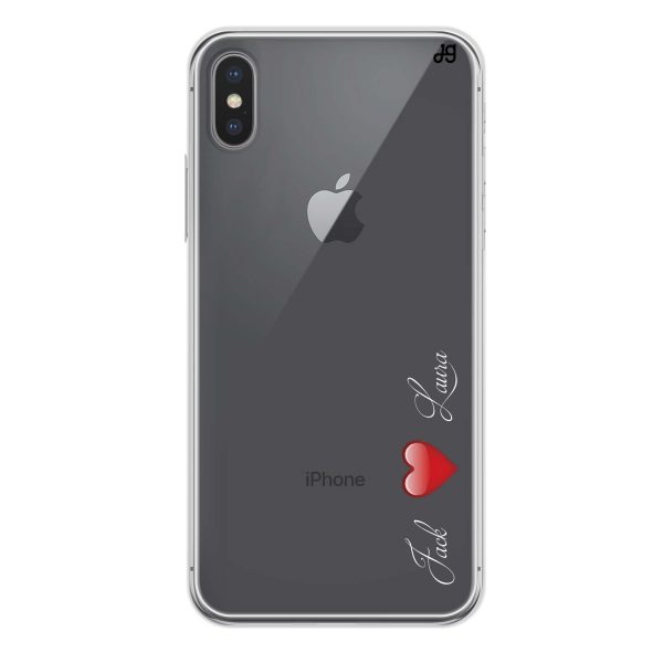 You & Me iPhone XS Ultra Clear Case For Cheap