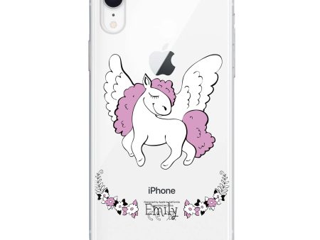 White Unicorn iPhone XR Ultra Clear Case Online