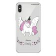 White Unicorn iPhone X Ultra Clear Case Discount