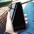 You & Me & Our Date iPhone X Glass Case Online Sale