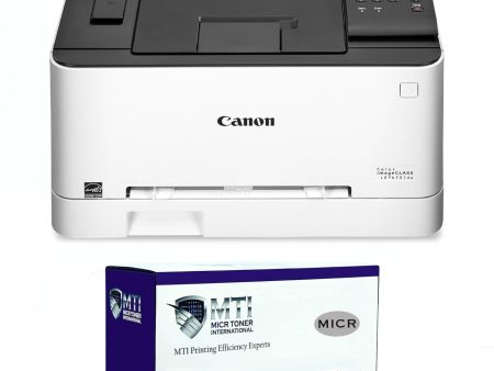 Canon imageCLASS LBP622Cdw Check Printer with 1 MTI 054H MICR Cartridge (High Yield) Sale