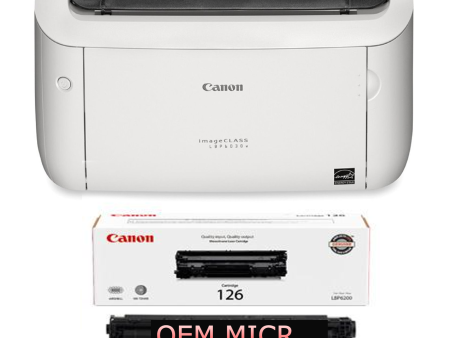 Canon ImageClass LBP6030W Check Printer with OEM Modified 125 MICR Cartridge Online Hot Sale