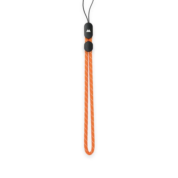 Orange & White Wrist Strap Discount