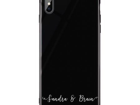 You & Me & Our Date iPhone XS Max Glass Case Online