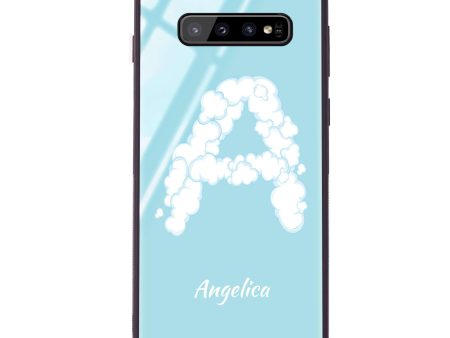 Monogram Clouds Samsung S10 Plus Glass Case Online Hot Sale