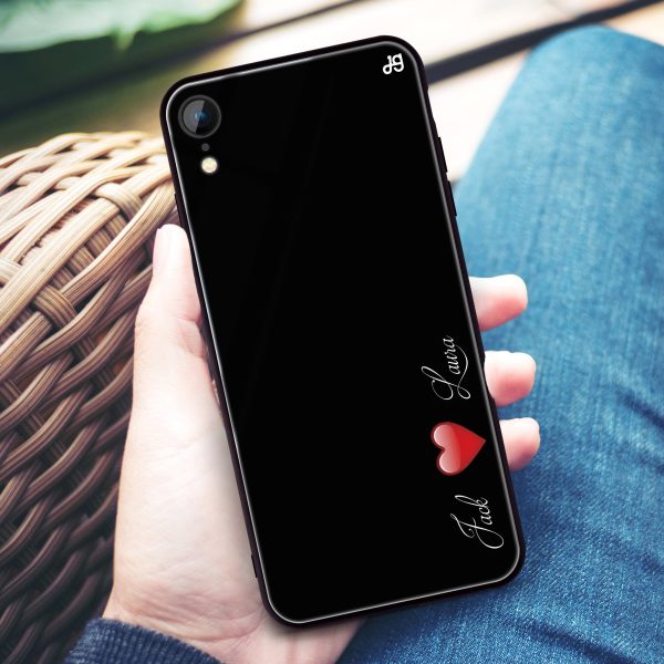 You & Me iPhone XR Glass Case Sale