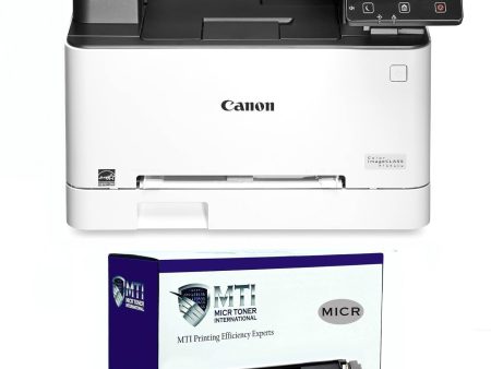 Canon MF641Cw imageCLASS Check Printer with 1 MTI CRG 054 MICR Cartridge Supply