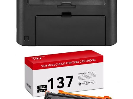 Canon D570 Wireless Check Printer with 2 CRG 137 OEM Modified MICR Cartridges Online now