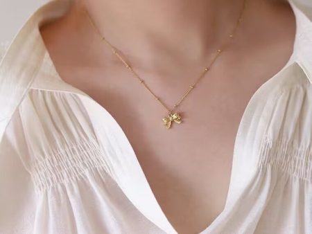 Necklace Bow Design Fashion