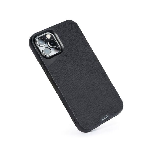 MagSafe® Compatible Black Leather Phone Case - Limitless 4.0 Online now