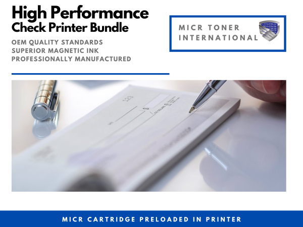 HP M209DW LaserJet Printer with 1 OEM 134A MICR Cartridge on Sale