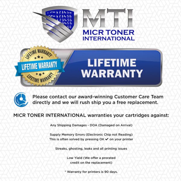 MTI 206A W2110A USA Remanufactured Universal MICR Toner Cartridge Online