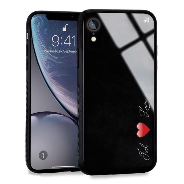 You & Me iPhone XR Glass Case Sale