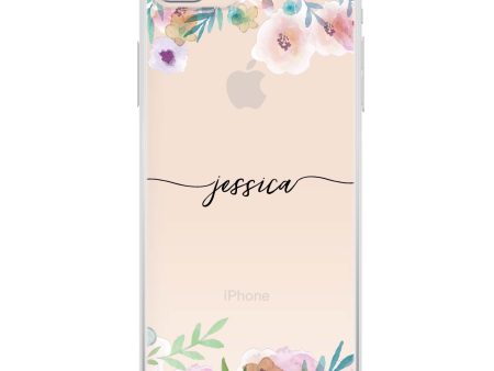 Art of Floral iPhone 8 Ultra Clear Case For Cheap