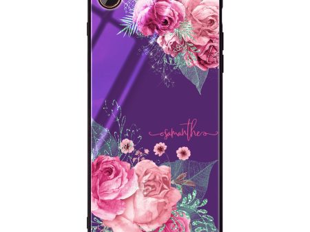 WildRose iPhone 8 Glass Case Online now