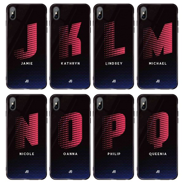 Racing Monogram Samsung S10 Plus Glass Case Online Hot Sale