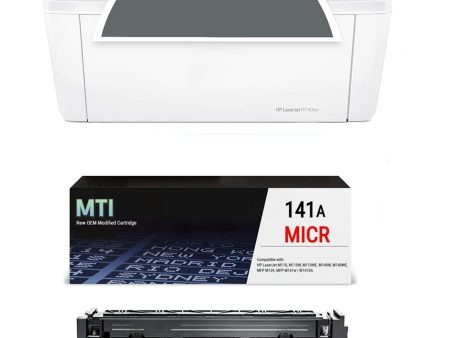 HP LaserJet M140we MFP Check Printer with W1410A OEM Modified MICR Cartridge Online Sale