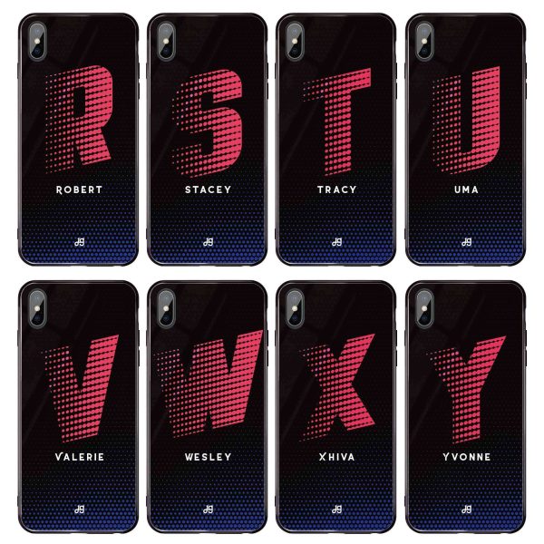 Racing Monogram Samsung S10 Plus Glass Case Online Hot Sale