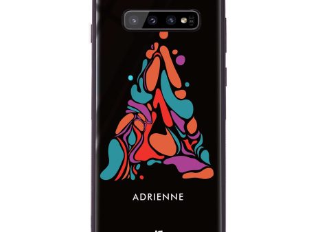 Marble Monogram Samsung S10 Plus Glass Case Online