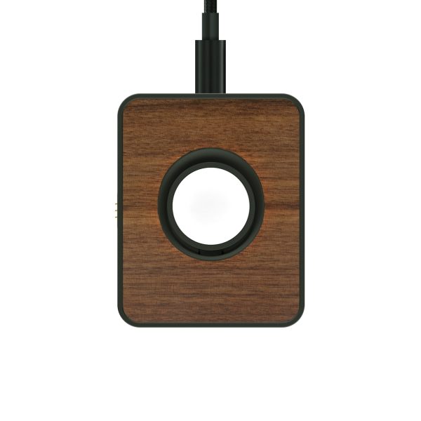 Walnut Elevated Apple Watch® Charger Fashion