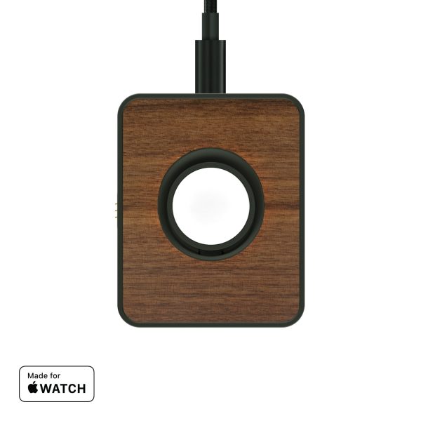 Walnut Elevated Apple Watch® Charger Fashion