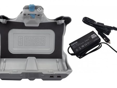 Gamber-Johnson 7170-0997: Getac UX10 Tablet Cradle with 120W Auto Power Adapter (NO RF) on Sale